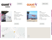 Tablet Screenshot of giantmeble.pl